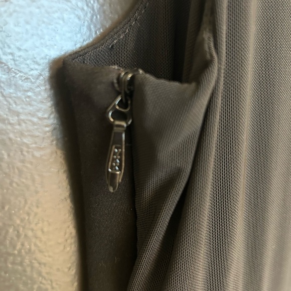 Danier Shift leather panel dress size 8 (12 UK) Italian leather made in 🇨🇦EUC - Picture 5 of 16